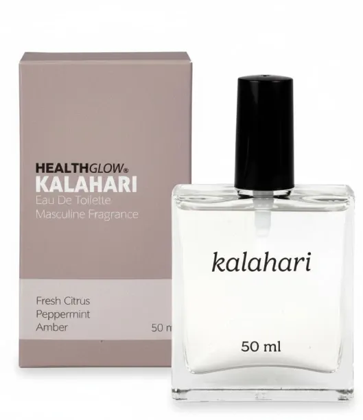 Healthglow Kalahari Eau De Toilette for Men 50ml Eau de Toilette - Fruity, Woody for Men