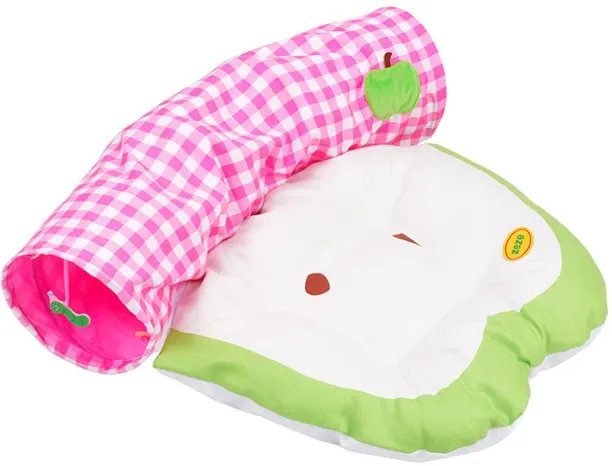 marevic Collapsible Fun Tunnel for Cats and Tents Cat Bed/Blanket Multifunctional Comfy Cat Mat Cat…