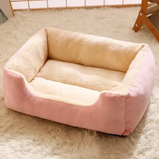 MAX Bed Dog Mat Beds Goods Pet Puppy,xL 70x50cm,Pink NA Pet Bed