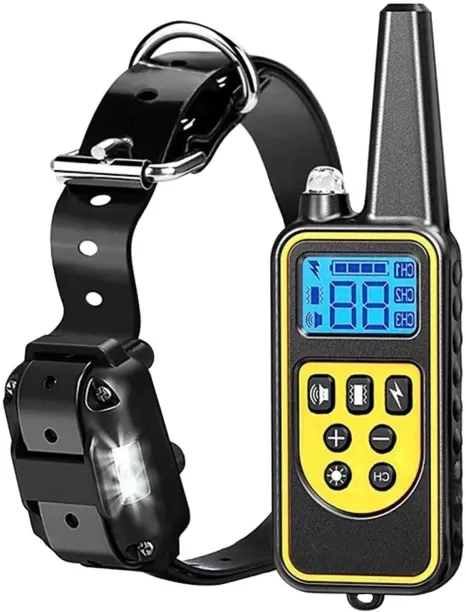 FocusPet Training Rechargeable Remote Dog Bark Control Collar
