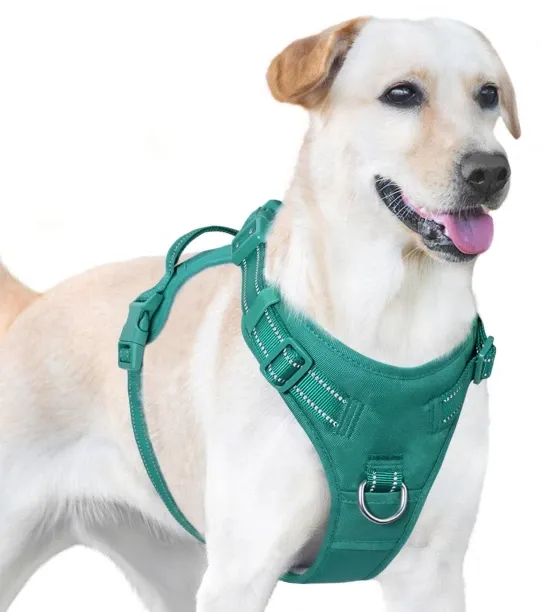 Junxidz No Pull Dog Harness, Reflective Puppy Vest for Small Medium Large Sized Dog,Marrs GreenS(Ne…