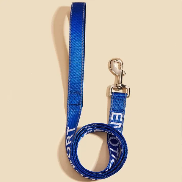 Huanix (4ft,Blue (EMOTIONAL)) Dog & Cat Collar & Leash