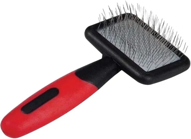 ZZP Paw Brothers Professional Grade Extra Long Slicker Brush - Ergonomic Handle, Removes Loose Unde…