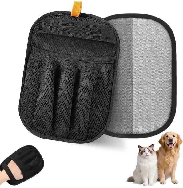 ZZP Pet Hair Remover Glove, Pet Hair Remover for Laundry, ReusableElectrostatic Dog Cat Hair Remova…