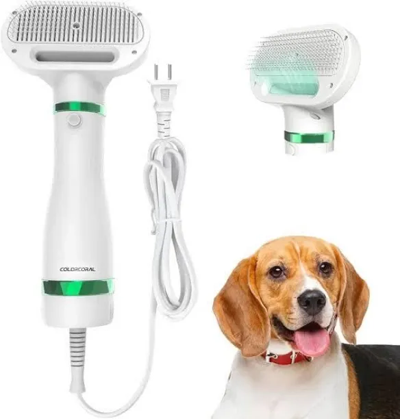 Pet Grooming Dryer Pet -Grooming and Brush 2 in 1 Rakes for  Adult Dog
