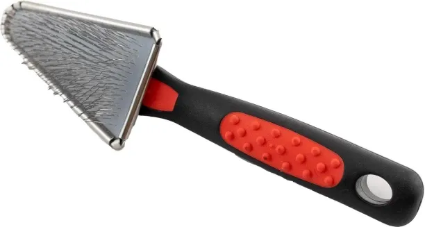 ZZP Paw Brothers Triangle Soft Pin Slicker Brush Basic Comb for  Adult, New Born Cat