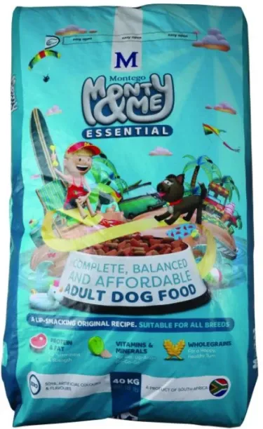 Montego Monty & Me Pork 40 kg Dry Adult Dog Food