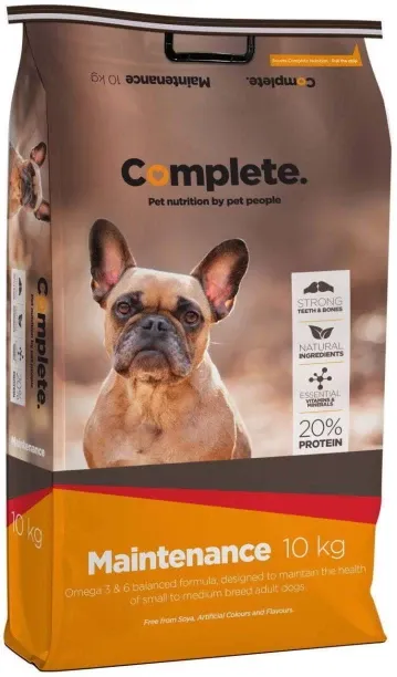 Complete Pet Food Maintenance Small - Medium Breed 10kg Chicken 10 kg Dry Senior Dog Food