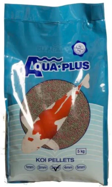 Avi - Products Avi - Products Aqua-Plus Koi Pellets No 3 5 kg Dry Adult Fish Food