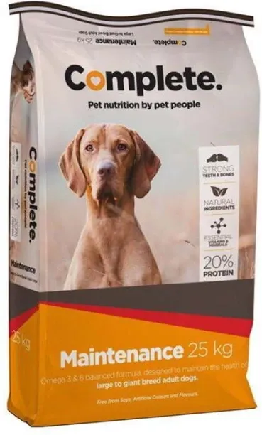 Complete Pet Food Complete Maintenance Large - Giant Breed 25kg Chicken 25 kg Dry Adult Dog Food