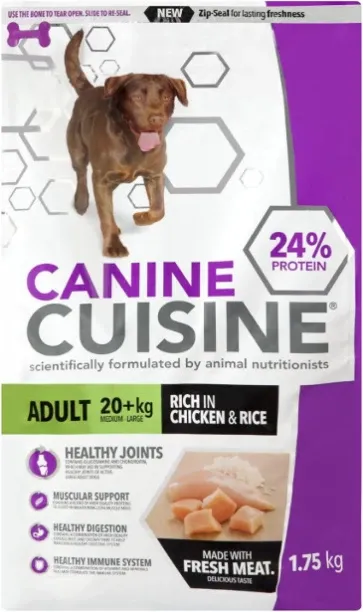 Canine Cuisine PG062 Chicken 1750 g Dry Adult Dog Food