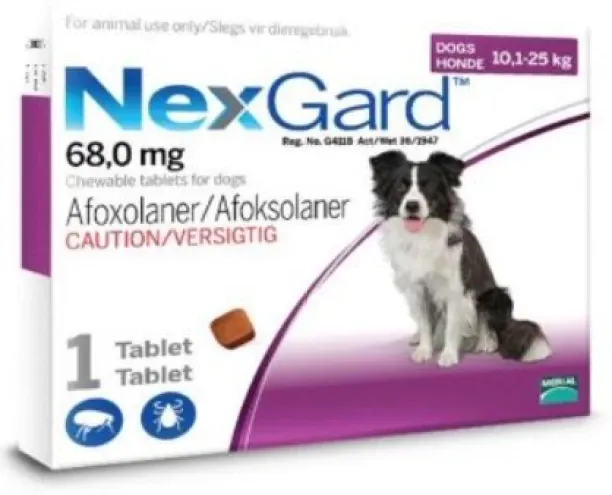 NexGard 10.1-25kg Pet Health Supplements