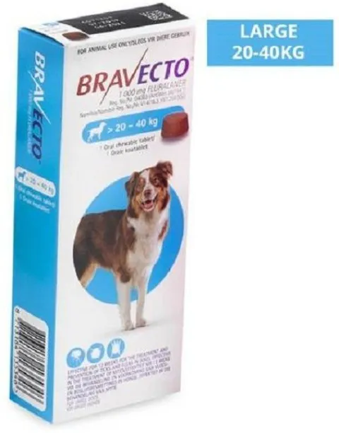 Bravecto Dog Oral Medication Tablets