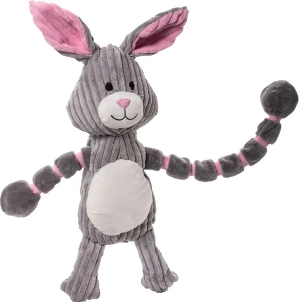 Charming Pet Thunder Tuggerz Bunny CPD075 Polyester Chew Toy For Dog