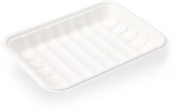 Charms Biodegradable 24cm Deli Food Tray Tray