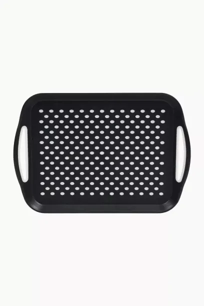 Anti Slip Plastic Serving Tray Plate Tray Dish Tray