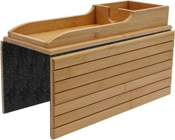 Decorum & Co Bamboo Armrest Tray Tray