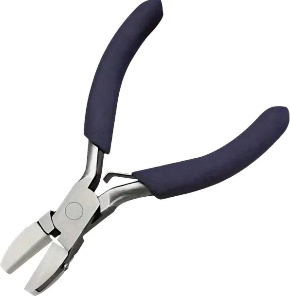 Toolit Mini Nylon Pliers With Stainless Steel Flat Nose Diagonal Plier