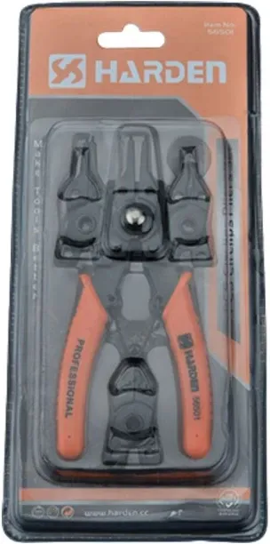 HARDEN 5 Piece Circlip Plier Set Circlip Plier