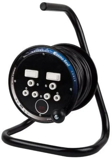 Nexus Steel Extension Reel 2.5mm 16A 20M Plug Pin