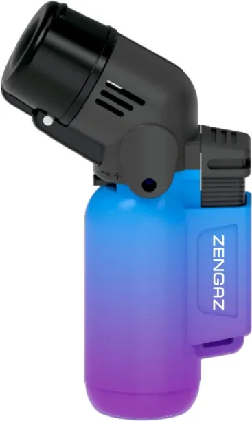 Zengaz ZL-17 Angle Double Torch Jet- Blue Pocket Lighter