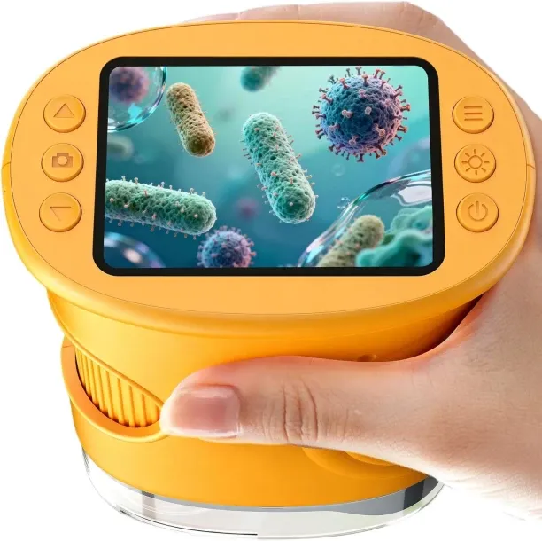 Fariedl Microscope，1000X Handheld Digital Microscope for Kids: Pocket Microscope with 2.0" IPS Scre…