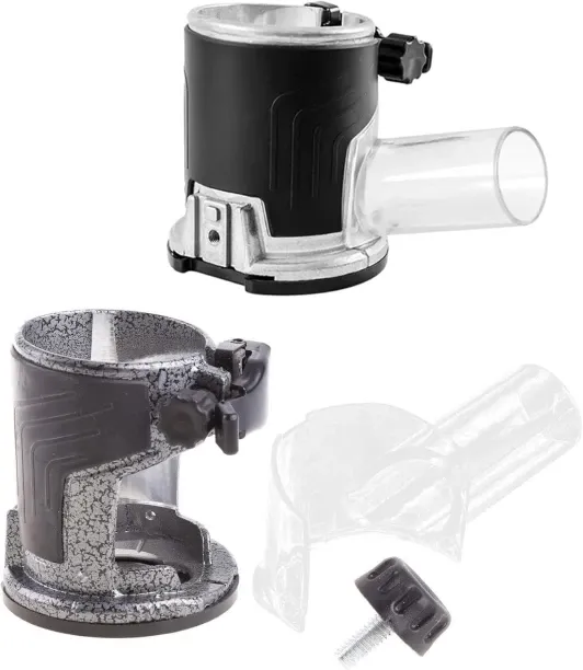Bloo Dust Collection Adapter For Plunge Base Routers Compact Router Plunge Router Base Random Orbit…