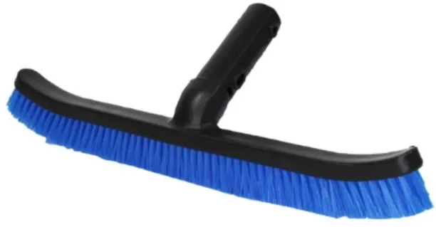 Charms Pool Brush – 450 mm Black and Blue Heavy-Duty Wall and Floor Cleaner Pool Brush