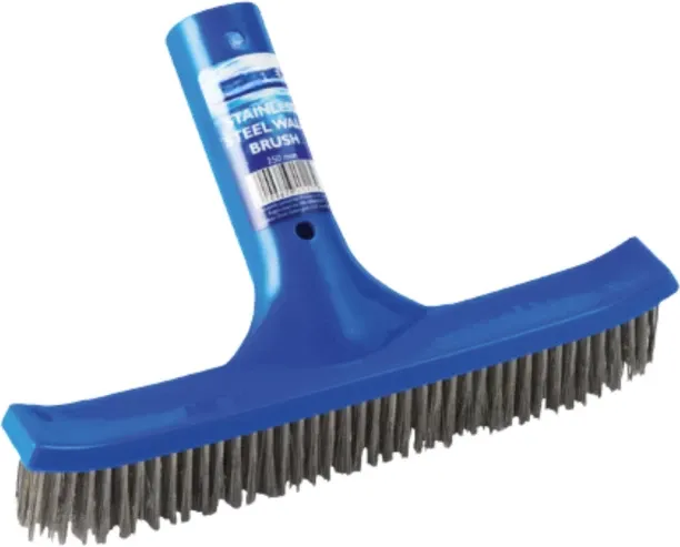 Charms 500 mm Wall Brush – Polished Aluminium Frame with Soft Bristles for Manual Pool Cleaning Bol…