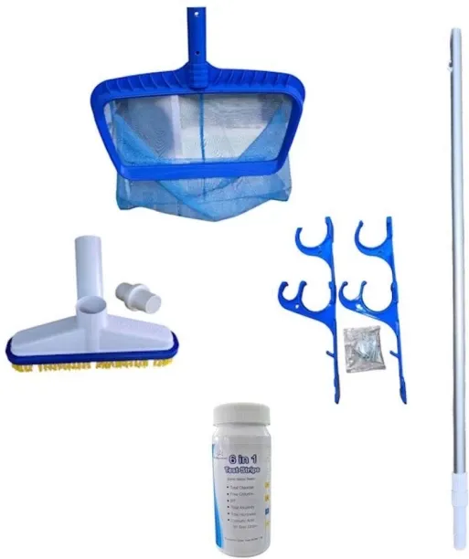 Aqua Max 6-Piece Pool Cleaning Set NA Pool Cleaner