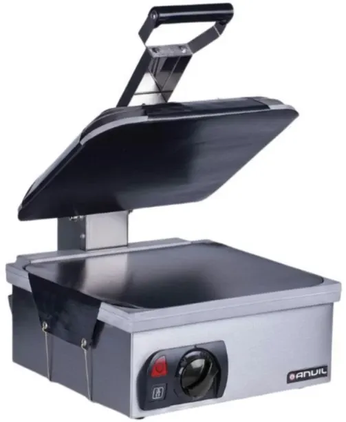 anvil 9-Slice Contact Toaster - Flat Plate | 300 C Heavy-Duty 500 W Electric Flat Plate Toaster