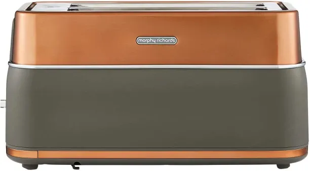 Morphy Richards Signature Opulent Copper 1800 W Electric Auto Pop Toaster