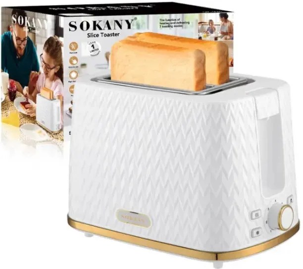 Sokany Slice Toaster SK-034 0 W Electric Pop Up Toaster