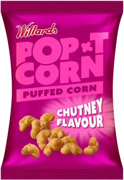 Willards Popticorn Chutney Chutney Popcorn