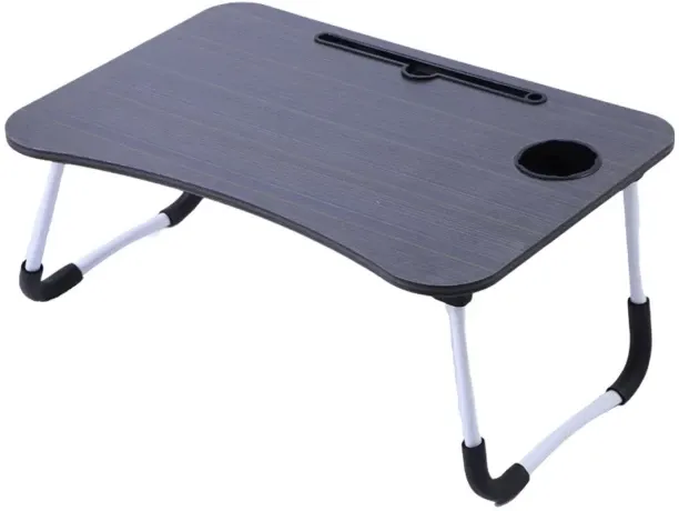 EZ Select Large Laptop Foldable Desk/Table Serving Tray with Tablet Stand Multipurpose Table