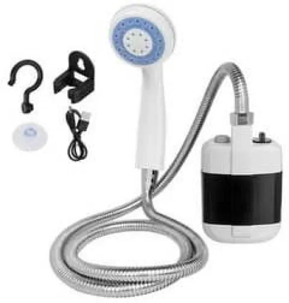 Portable Outdoor Shower JP-2203 Battery Powered Portable Shower