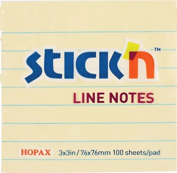 STICK'N 1 Sheets Sticky Notes, 1 Colours