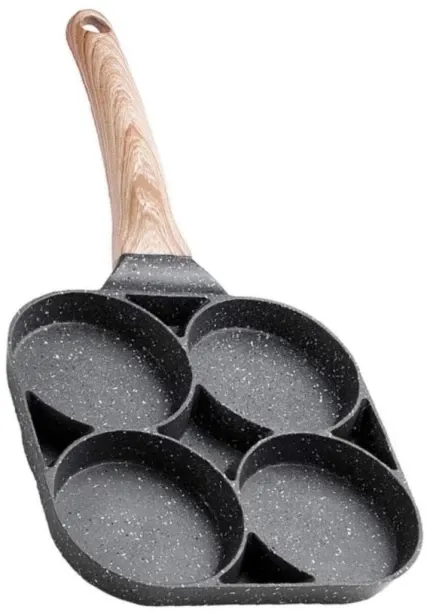Generic 4 Division Breakfast Frying Pan Pan 1 L capacity