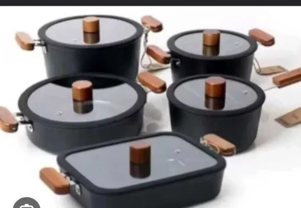 alwa nosa4367 Pot Set with Lid 6.1 L capacity 28 cm diameter