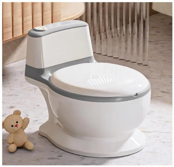 R AND E Musical Potty Training Toilet With Toilet Paper Holder Potty Seat