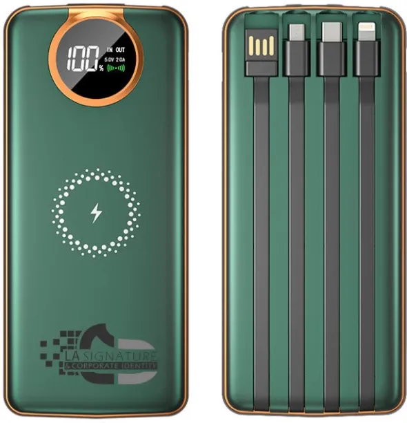 LAS 10000 mAh Wired & Wireless Power Bank