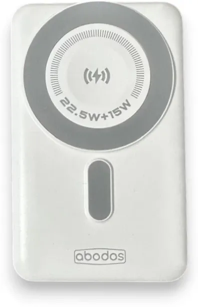 Abodos 10000 mAh Wired & Wireless Power Bank