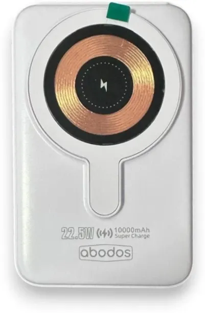 Abodos 10000 mAh Wired & Wireless Power Bank