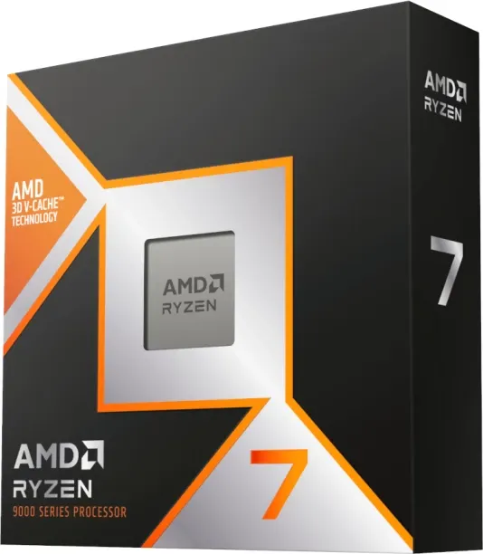 AMD RYZEN 7 9800X3D Ryzen 7 9800X3D (0 MB RAM/AMD Radeon Graphics Graphics/Windows 11 Home (64-bit)…