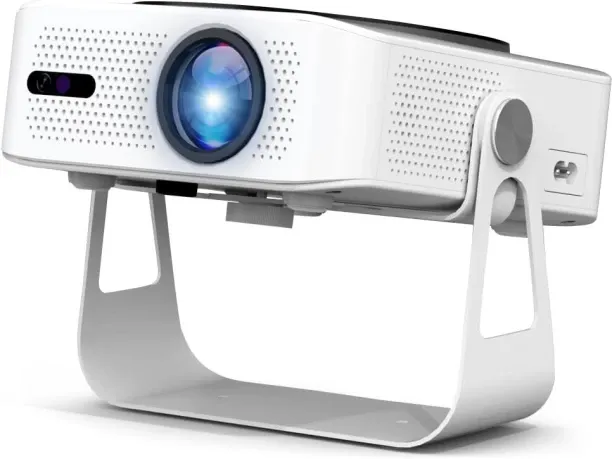 Zuosheng Ultra HD Smart PTZ Mini Projector, Auto Focus & Keystone, 4K Support, Native 1080P, Portab…