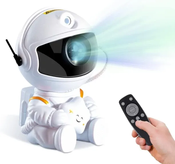 Happyfun Galaxy Light Projector，Astronaut Night Light for Bedrooms and Playrooms - Star Ceiling Dec…