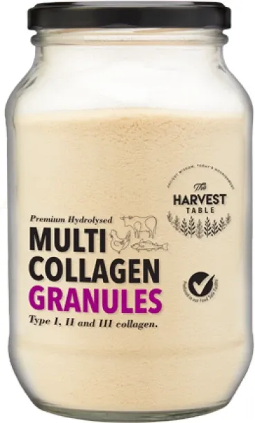The Harvest Table Multi Collagen Granules 350g Protein Shake