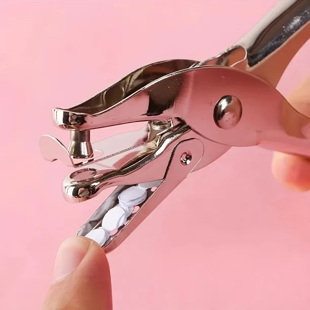 1pc 6mm Hole Puncher Metal Manual Punches & Punching Machines