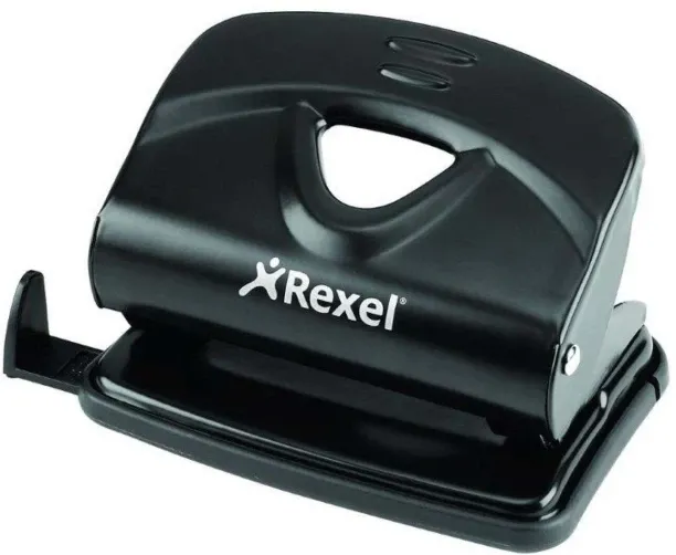 Rexel V220 2 Hole 20 Sheets Punch Black Punches & Punching Machines