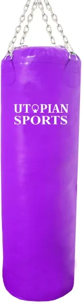 Utopian Sports Punching Bag - Heavy Duty 45kg Purple Hanging Bag